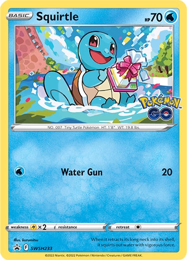 Pokemon TCG Pokemon Go Pin Collection Squirtle