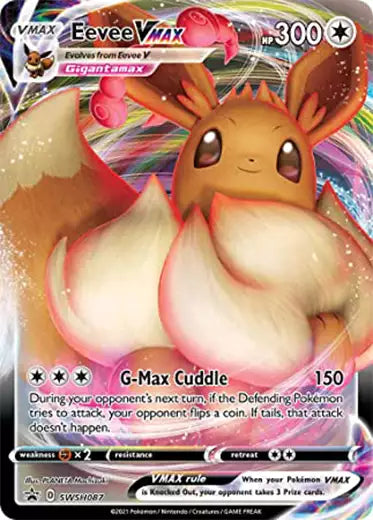 Pokemon TCG: Sword & Shield Promo Eevee VMAX (Full Art)