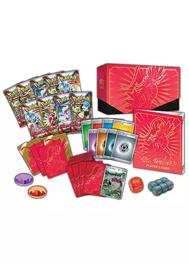 Pokemon TCG: Scarlet & Violet SV01 - Elite Trainer Box (ETB) Scarlet Contents