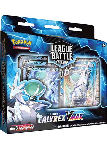 Pokemon TCG: Ice Rider Calyrex VMAX League Battle Deck