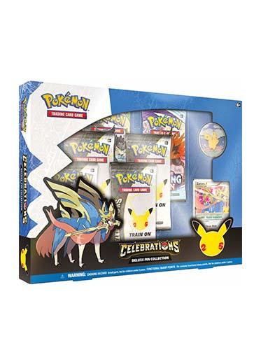 Pokemon TCG: Celebrations - Deluxe Pin Box Double Sleeved Pokemon TCG: Celebrations - Deluxe Pin Box Double Sleeved