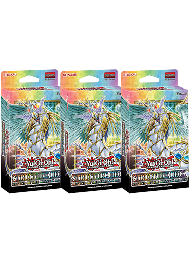 Yugioh TCG: Structure Deck - Legend of the Crystal Beasts Set of 3 Double Sleeved Yugioh TCG: Structure Deck - Legend of the Crystal Beasts Set of 3 Double Sleeved