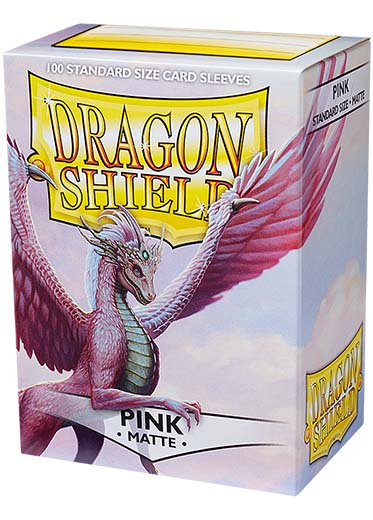 Dragon Shield Matte Sleeve - Pink Box