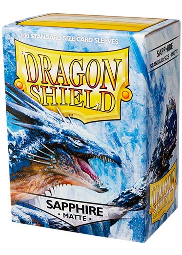 Dragon Shield Matte Sleeve - Sapphire Box