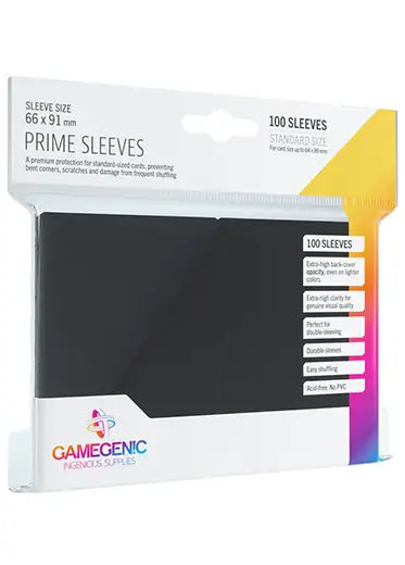 Gamegenic: Prime Sleeves Black