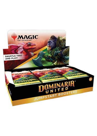 dominaria united jumpstart booster box Magic the Gathering 6-Box Case with a total of 10 MTG: Dominaria United - Jumpstart