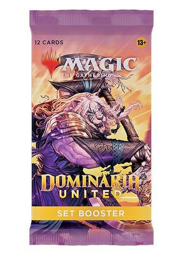 MTG: Dominaria United - Set Booster Pack Double Sleeved MTG: Dominaria United - Set Booster Pack Double Sleeved