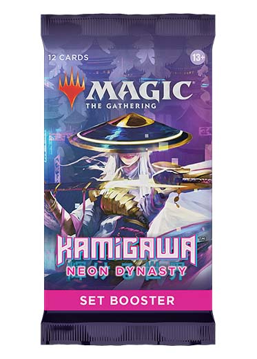 MTG: Kamigawa Neon Dynasty - Set Booster Pack Double Sleeved MTG: Kamigawa Neon Dynasty - Set Booster Pack Double Sleeved