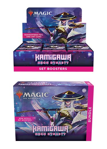neon kamigawa set booster box MTG / Kamigawa Neon Dynasty