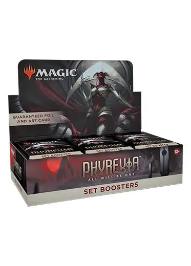 MTG: Phyrexia - All Will Be One - Set Booster Box Double Sleeved MTG: Phyrexia - All Will Be One - Set Booster Box Double Sleeved