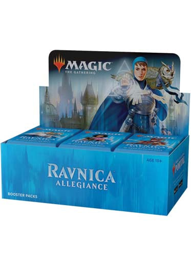 MTG: Ravnica Allegiance - Booster Box Double Sleeved MTG: Ravnica Allegiance - Booster Box Double Sleeved