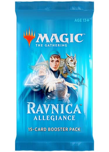 MTG: Ravnica Allegiance - Booster Pack Double Sleeved MTG: Ravnica Allegiance - Booster Pack Double Sleeved