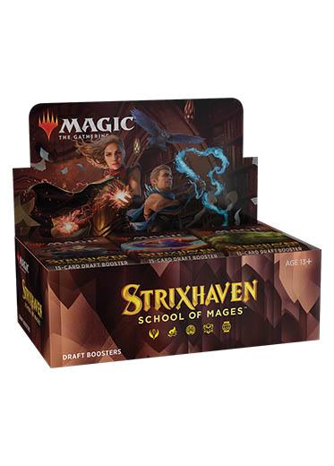 MTG: Strixhaven School of Mages - Draft Booster Box Double Sleeved MTG: Strixhaven School of Mages - Draft Booster Box Double Sleeved
