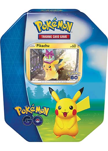 Pokemon TCG: Pokemon GO - Pikachu Tin Double Sleeved Pokemon TCG: Pokemon GO - Pikachu Tin Double Sleeved