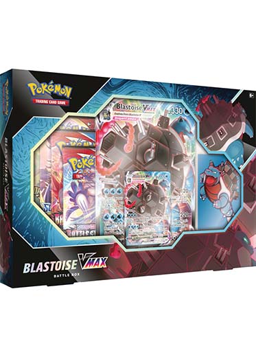 Pokemon TCG: Blastoise VMAX Battle Box