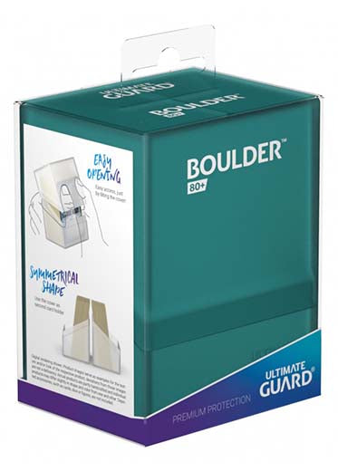 Ultimate Guard - Boulder 80+ Deck Case Malachite