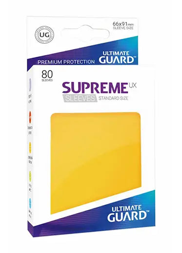 Ultimate Guard: Supreme UX Sleeves Yellow