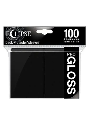 Ultra Pro: Eclipse Gloss Sleeves - Jet Black