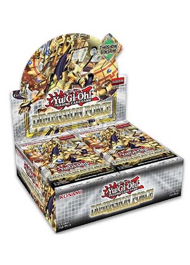Yugioh TCG: Dimension Force - Booster Box Double Sleeved Yugioh TCG: Dimension Force - Booster Box Double Sleeved