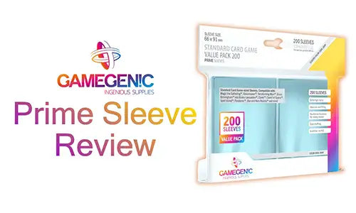 Gamegenic Prime Sleeves Review Thumbnail
