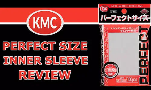 KMC Perfect Size/Fit Standard Size Clear Card Sleeves 100pcs 64x89mm (Inner  Sleeves)