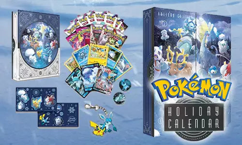 pokemon trading card game holiday advent calendar 2023 TCG: Binderly Share the thrill with family and friends as you unbox a new surprise every day Pokmon TCG: Holiday Calendar (Glaceon,