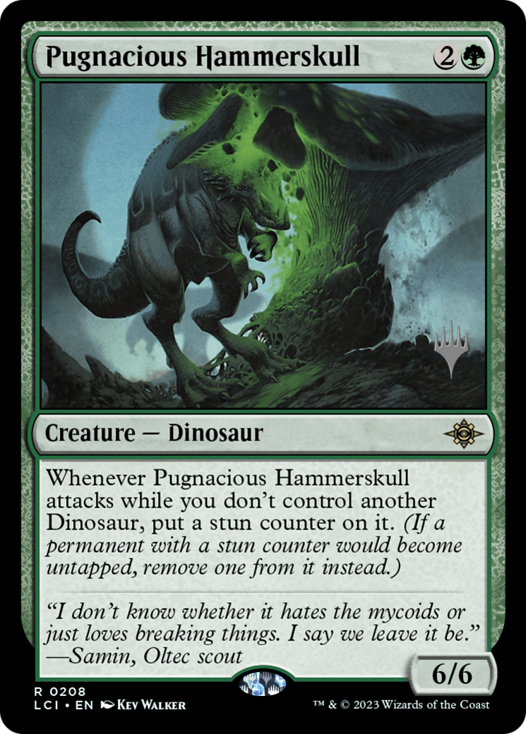 Pugnacious Hammerskull (PPLCI-208) - The Lost Caverns of Ixalan Promos