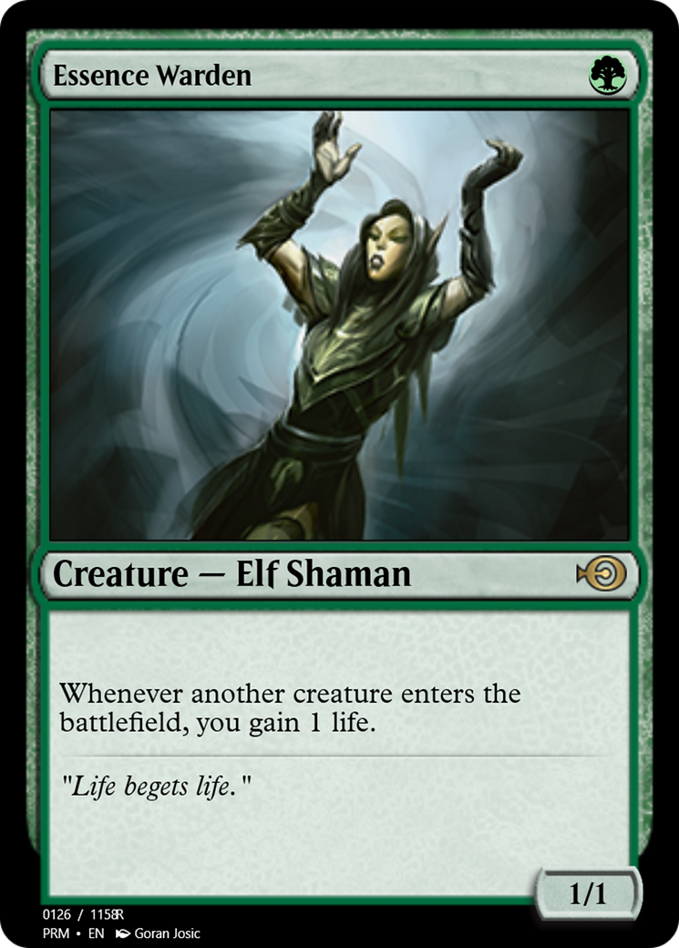 Essence Warden (PRM-95481) - Magic Online Promos