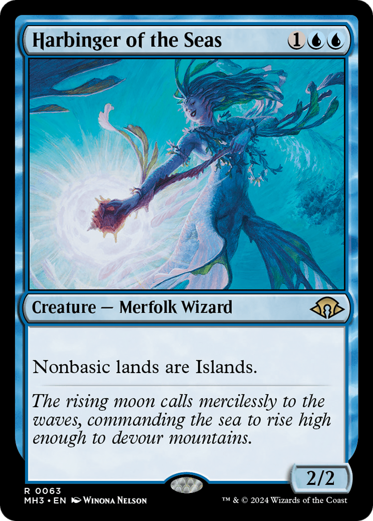 Harbinger of the Seas⁣ - Modern Horizons 3⁣ (Rare)⁣ [63]