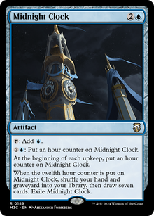 Midnight Clock⁣ - Commander: Modern Horizons 3⁣ (Rare)⁣ [189]