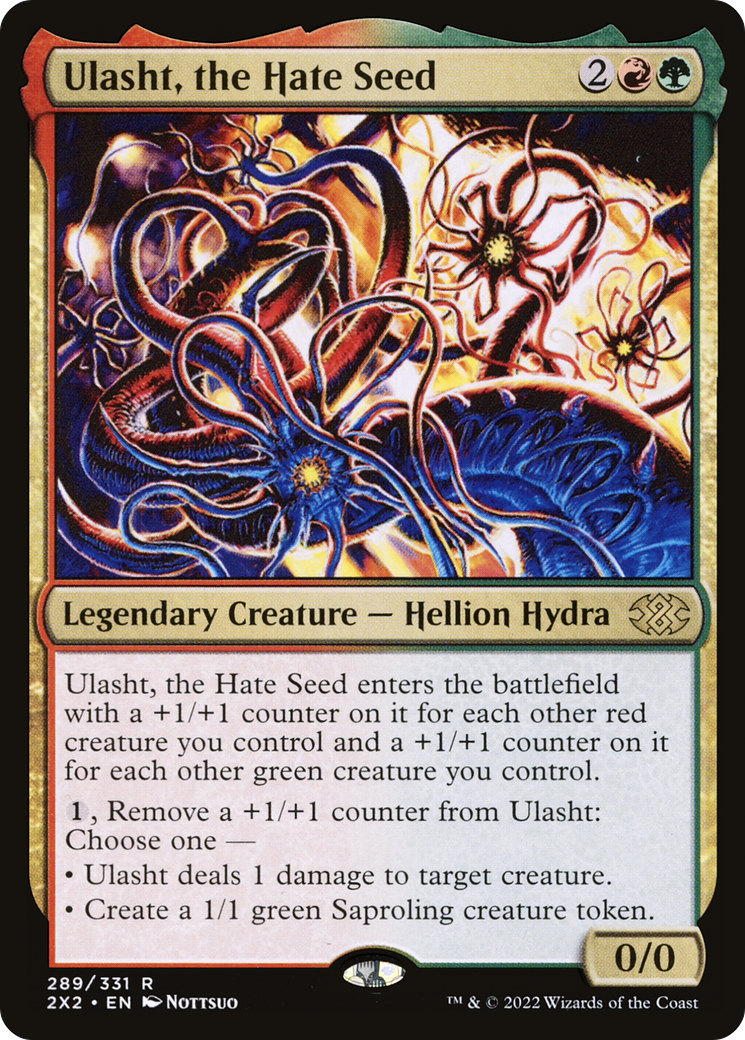 Ulasht, the Hate Seed⁣ - Double Masters 2022⁣ (Rare)⁣ [289]