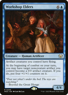 Workshop Elders⁣ - Commander: March of the Machine⁣ (Rare)⁣ [245]