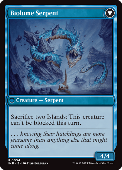 Biolume Egg // Biolume Serpent (INR-054) - Innistrad Remastered Foil
