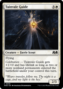 Tuinvale Guide (WOE-036) - Wilds of Eldraine Foil