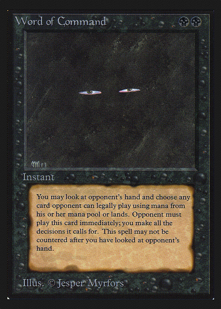 Word of Command (CE) (CED-) - Collectors' Edition