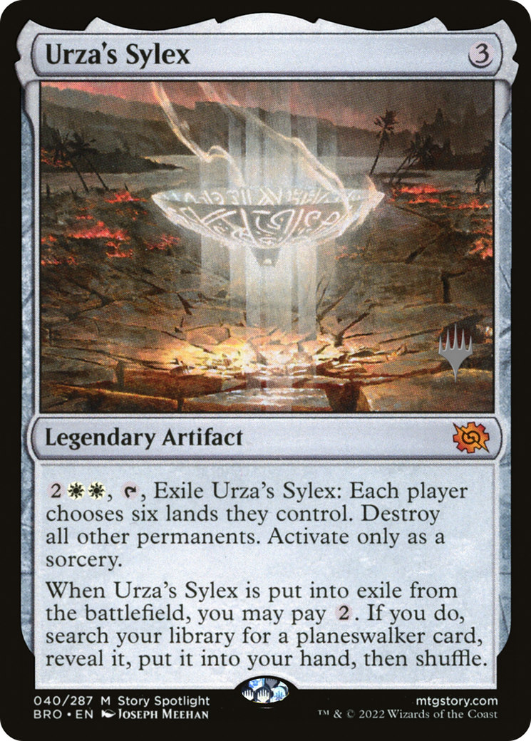 Urza's Sylex (PPBRO-40P) - The Brothers' War Promos