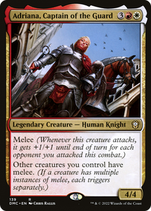 Adriana, Captain of the Guard⁣ - Commander: Dominaria United⁣ (Rare)⁣ [139]