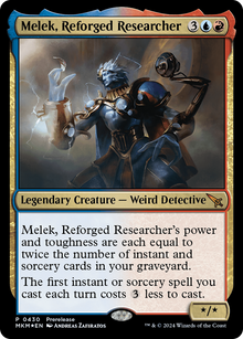 Melek, Reforged Researcher (PRE-430) - Murders at Karlov Manor Foil