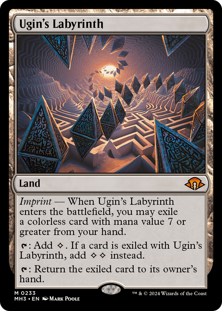 Ugin's Labyrinth⁣ - Modern Horizons 3⁣ (Mythic)⁣ [233]