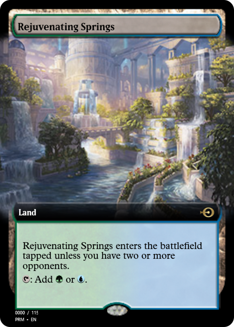 Rejuvenating Springs (PRM-85952) - Magic Online Promos Foil