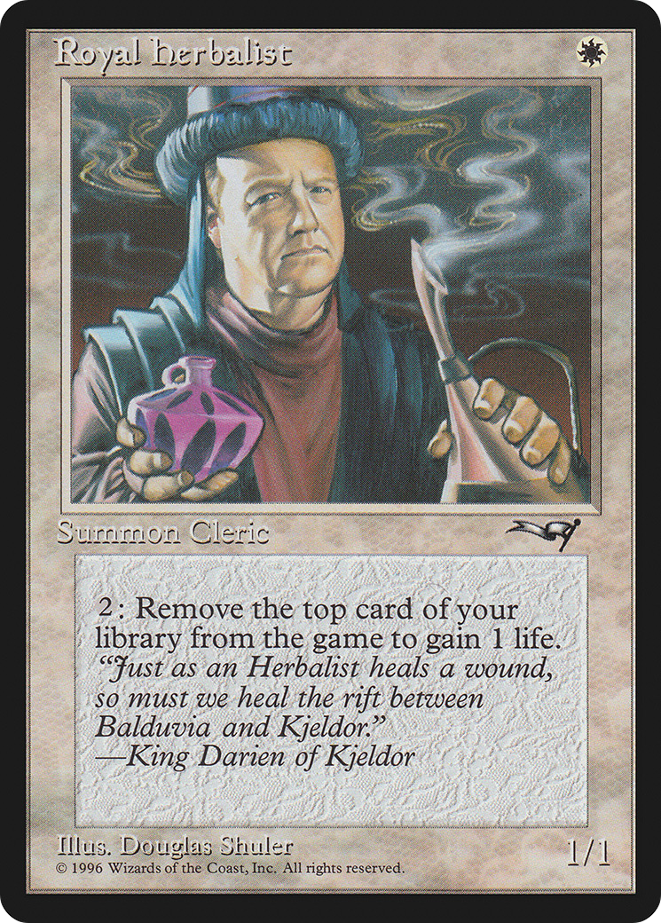 Royal Herbalist (Man) (ALL-148) - Alliances