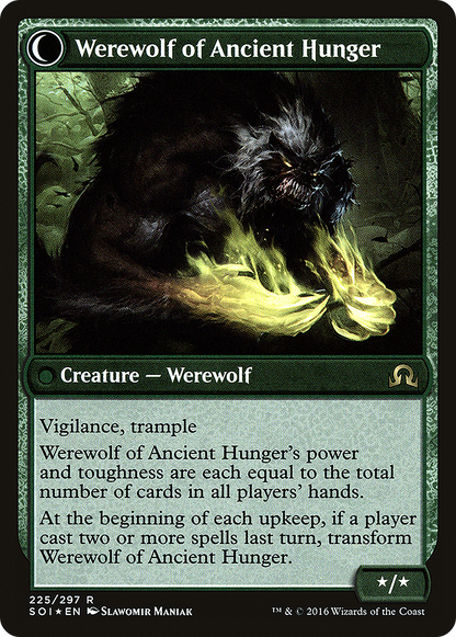 Sage of Ancient Lore (PRE-225S) - Shadows over Innistrad Promos: (Double Faced Transform) Foil