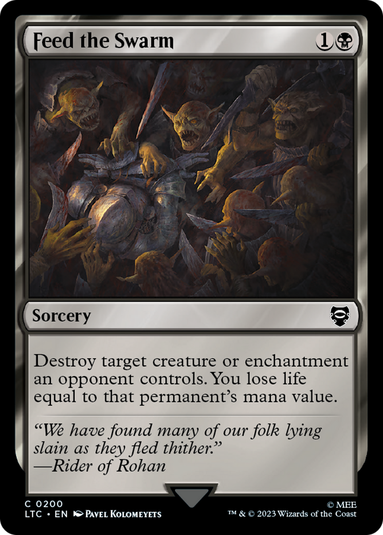 Feed the Swarm⁣ - Commander: The Lord of the Rings: Tales of Middle-earth⁣ (Common)⁣ [200]