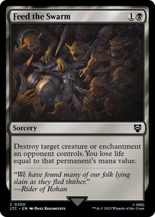 Feed the Swarm⁣ - Commander: The Lord of the Rings: Tales of Middle-earth⁣ (Common)⁣ [200]