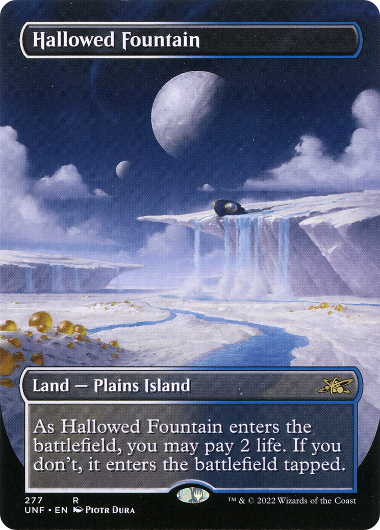 Hallowed Fountain (Borderless) (UNF-277) - Unfinity (Borderless)
