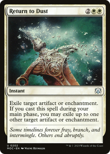 Return to Dust⁣ - Commander: March of the Machine⁣ (Uncommon)⁣ [202]