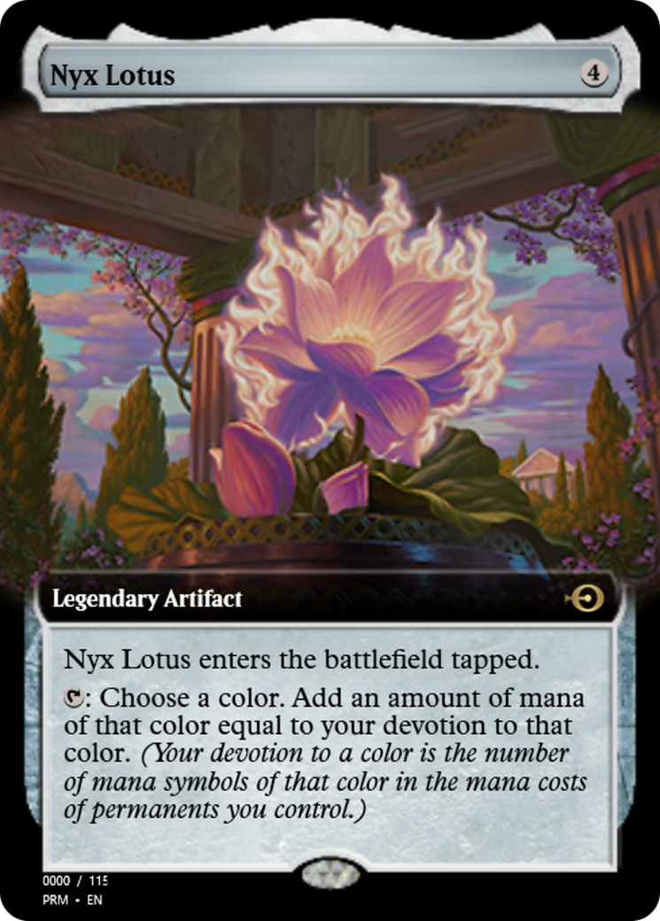 Nyx Lotus (PRM-79917) - Magic Online Promos Foil