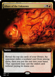 Allure of the Unknown (PRM-79937) - Magic Online Promos Foil
