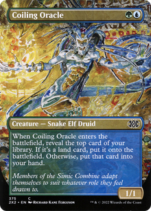 Coiling Oracle⁣ - Double Masters 2022: Extras⁣ (Common)⁣ [375]
