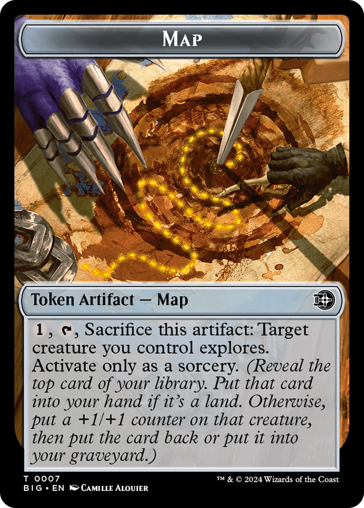 Map (TBIG-007) - The Big Score Tokens